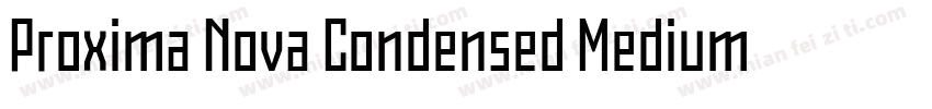 Proxima Nova Condensed Medium Itali字体转换